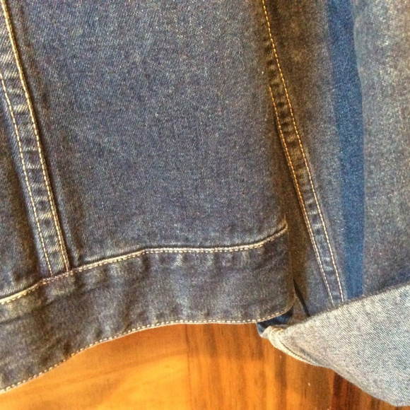 SOLD Old School Brand Small Light Denim Jean Jacket - Picture 6 of 8